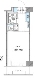 エストレーヴ文京神楽坂の物件間取画像